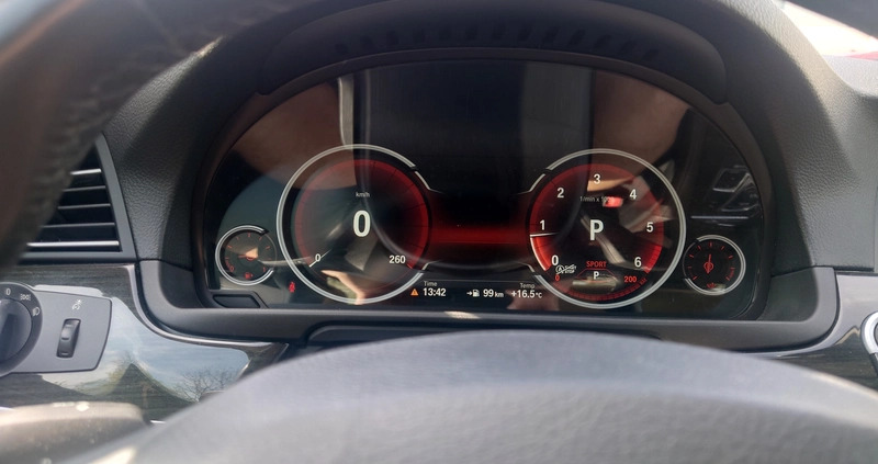 BMW Seria 5 cena 69999 przebieg: 169900, rok produkcji 2016 z Człopa małe 781